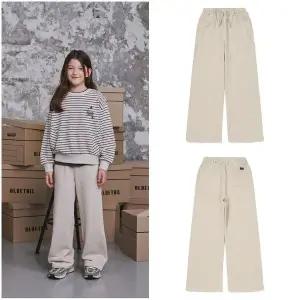 갤러리아 AZG8PT01LB 라이트 베이지 세미와이드 저지 팬츠