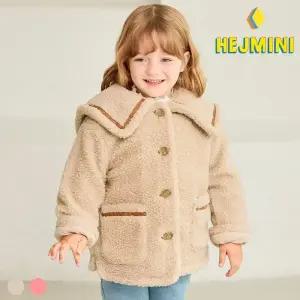 [헤이미니] 샤벳세일러뽀글이코트