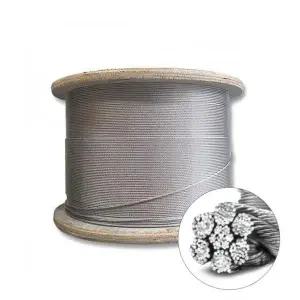 [콩심팥심]TC 와이어로프 스텐 7X7 1mmx100M