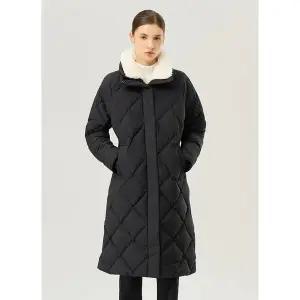 [르꼬끄](강남점)[이월][40% OFF] 여성 디아망 구스 롱다운 BLK / QP422ODJO3