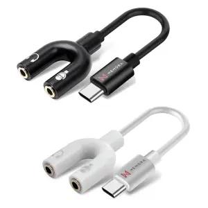 네모라 C타입 to 3.5mm PC 헤드셋 변환 케이블