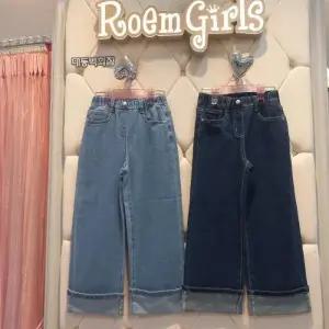 로엠걸즈 DP01 롤업세미 와이드 데님 롤업세미 와이드데님 RGTJ2482C