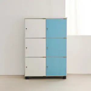 H61290 3단 6칸 개인 사물함 800x1180 3colors