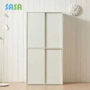 [SASA]사사가구 뉴브리엘 슬라이딩 키큰 다용도 선반 수납장 1600