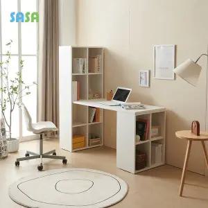[SASA]사사가구 루나 책꽂이 수납형 책상