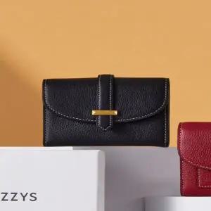 갤러리아 헤지스핸드백 HIHO5F270BK [H-BAR] 블랙 바장식 가죽 카드지갑