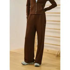 [르꼬끄](대전신세계)여성 부츠컷 케이블 자가드 팬츠 (QQ322OFP92)