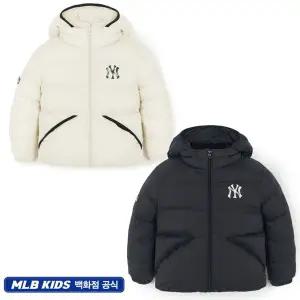 갤러리아 MLB엠엘비 키즈 스트릿 중경량 패딩 뉴욕양키스 아동점퍼(7APDB0156)