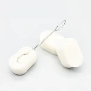 교체형 스텐레스 주방 병솔 스펀지 세트 젖병솔 스펀지솔 텀블러브러쉬