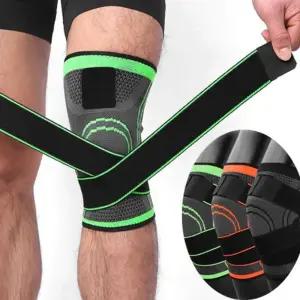 LD-313 무릎 보호대 1p/이중 테이핑 슬리브 스트랩 압박 보호 아대 밴드 러닝 2중 운동 헬스 달리기 런닝