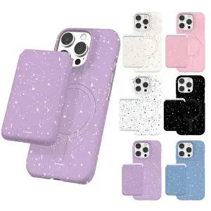 아이폰17 16 15 14 프로 프로맥스 정품 TRY 스프레이 슬림하드 맥세이프 케이스 + 카드지갑 세트