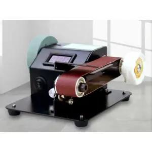 칼갈이 전동 벨트 업소용 그라인더 연마기 칼 머신 고출력 샤프닝+폴리싱 세트