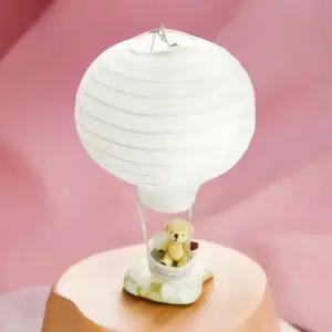 열기구 한지전등갓 만들기 한지등 무드등 인테리어 조명 축제 풍등 등불 DIY 미술놀이