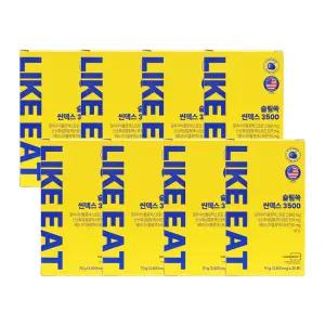 LIKEEAT 슬림쏙 씬덱스 3500 3500mg x 20포 8개
