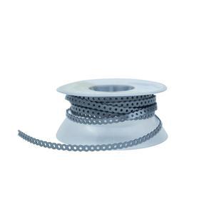 치아 교정기용 치과 교정 파워 체인 다색 탄성 고무 밴드 15피트 롤 회색 연속