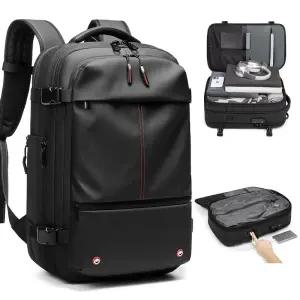 진공 압축 백팩 대용량 출장 여행 캐리어 가방 트롤리백 블랙