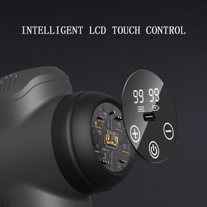 6/99단계 속도 조절 마사지건 운동선수용 딥티슈 등 4/8개 헤드 포함 바디