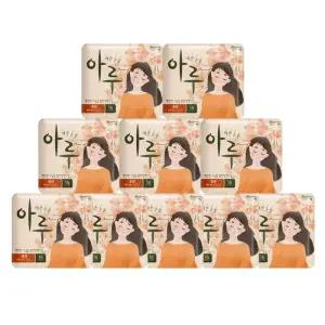 [허밍스] 생리대 아루 중형 16장X10팩