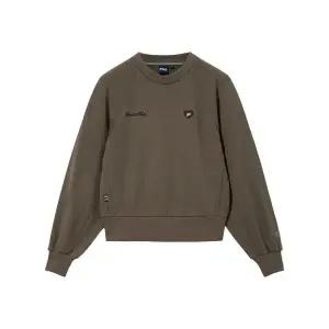 [휠라][신상] 휠라 여성 세미크롭 스몰로고 맨투맨 FM2FS253PO01F003-217