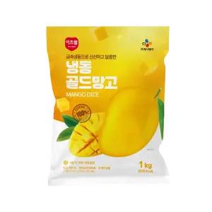 이츠웰 냉동 골드 망고 다이스 1kg
