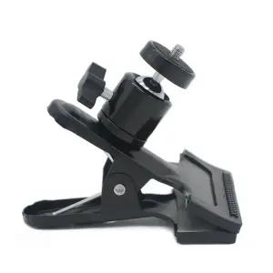 웹캠거치대 집게형 컴퓨터 카메라 마이크 브래킷 회의