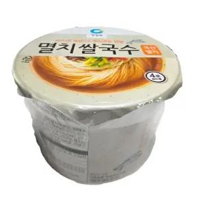 [대상] 청정원 멸치쌀국수 큰컵 92g  12개