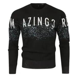 [어메이징크리]골프 CQK A34MSW01-99 남성 갤럭시 다이드 캐시미어 스웨터