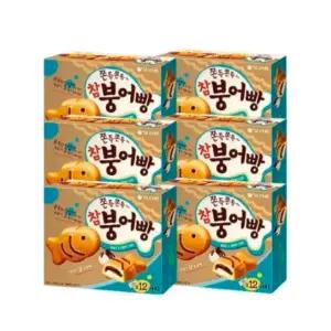 오리온 참 붕어빵 348g 6개