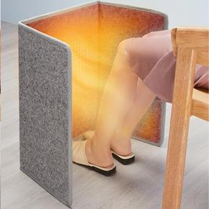 사무실용 전기 매트 온열 패드 따뜻한 다리 도구 애완 동물 기계 3 중 서라운드 히터 용품 겨울 캠프