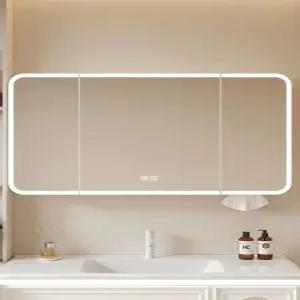 욕실슬라이드장 화장실 상부장 거울 수건장 캐비닛