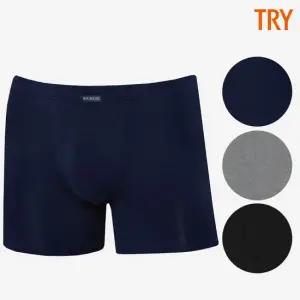 남자사각팬티 드로즈팬티 면 스판 무지 인밴드 즈로즈 3종 세트