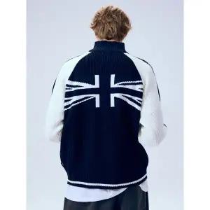 [원더플레이스](광주신세계)[골라] 남녀공용 UNION JACK KNIT ZIP-UP [5COLOR]