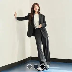 [지오다노] 415906 여 스트링 풀밴딩 슬랙스