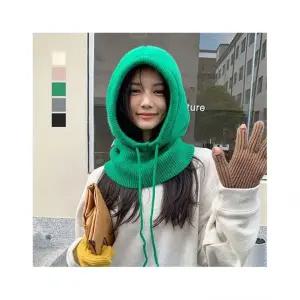 럭스골프 여성 니트 바라클라바 넥 워머 후드 방한 모자 LXACC012 769582