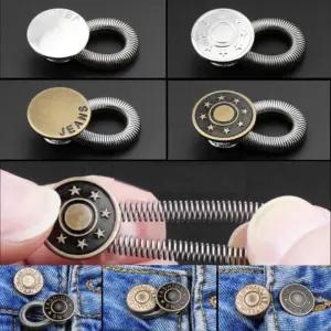 요술단추 매직단추 스프링 청바지허리늘리기 셀프수선 허리확대 심플수선