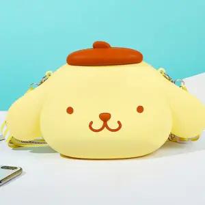 실리콘 크로스백 가방 L 폼폼푸린 입체 산리오 얼굴