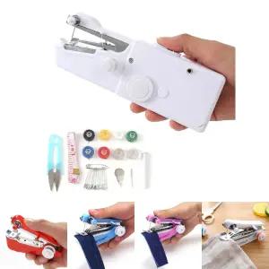 휴대용 자동 핸드 미싱 액세서리 7종/미싱기/재봉기/바느질/옷수선/학생/학교/재봉틀/미니/수선/간편/쏘잉