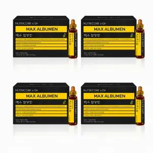 뉴트리코어 맥스 알부민 99% 액상 / 고함량 난백 실크 알부민 40병