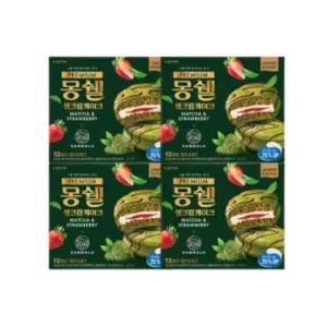 몽쉘 말차 스트로베리 432g(12입) x 4개