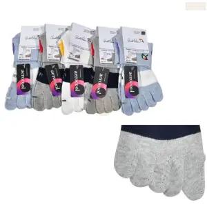 아놀드파마 여자 발가락 양발 5켤레 셋트 기능성 발꼬락 양말 숙녀 토삭스