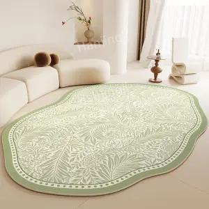 비정형 러그 침대 거실 모던 바닥 매트 카페트 캐시미어 카펫 침실 쿠션 가벼운 고급 극세사