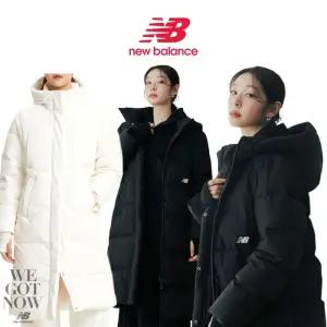 뉴발란스 NBNPE4W112  UNI 액티브 롱 구스다운 롱패딩