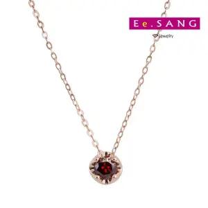 [이상주얼리]14k 1월 탄생석 레시 가넷목걸이