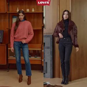 [한정 수량 방송 최저가!] 리바이스 724 스트레이트 핏 데님 웜진 2종 (여성)