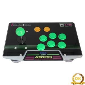 메가 드라이브 1/2 6 버튼 9 핀 MD 아케이드 조이스틱 컨트롤러 아트워크 패널 파이트