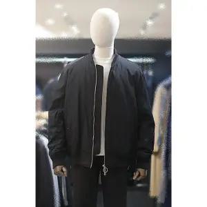 갤러리아 지이크 블랙 사이드지퍼 MA-1 항공점퍼 PFMAH6001