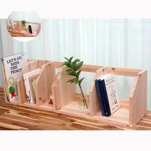 나무선생 스프러스 삼나무 책꽂이 원목 책수납장 책장