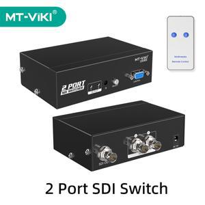 MT-VIKI 2 포트 SDI 선택기 스위치 IR 리모컨, 호환, 1080P 고해상도