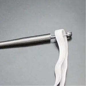 바지고무줄 넣는 도구 스프링 3개입 납작 하얀고무줄