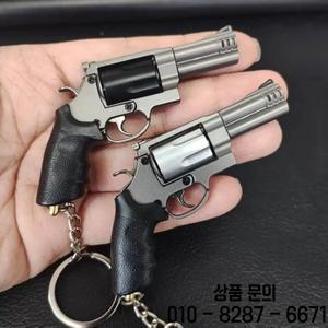 2025 합금 1:3 분리형 권총 모델 미니어처 리볼버 장난감 열쇠고리 펜던트 장식품 성인 남성용 선물